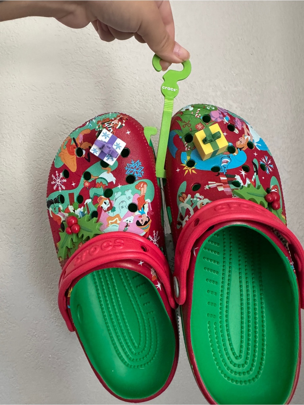 CROCS Christmas Disney